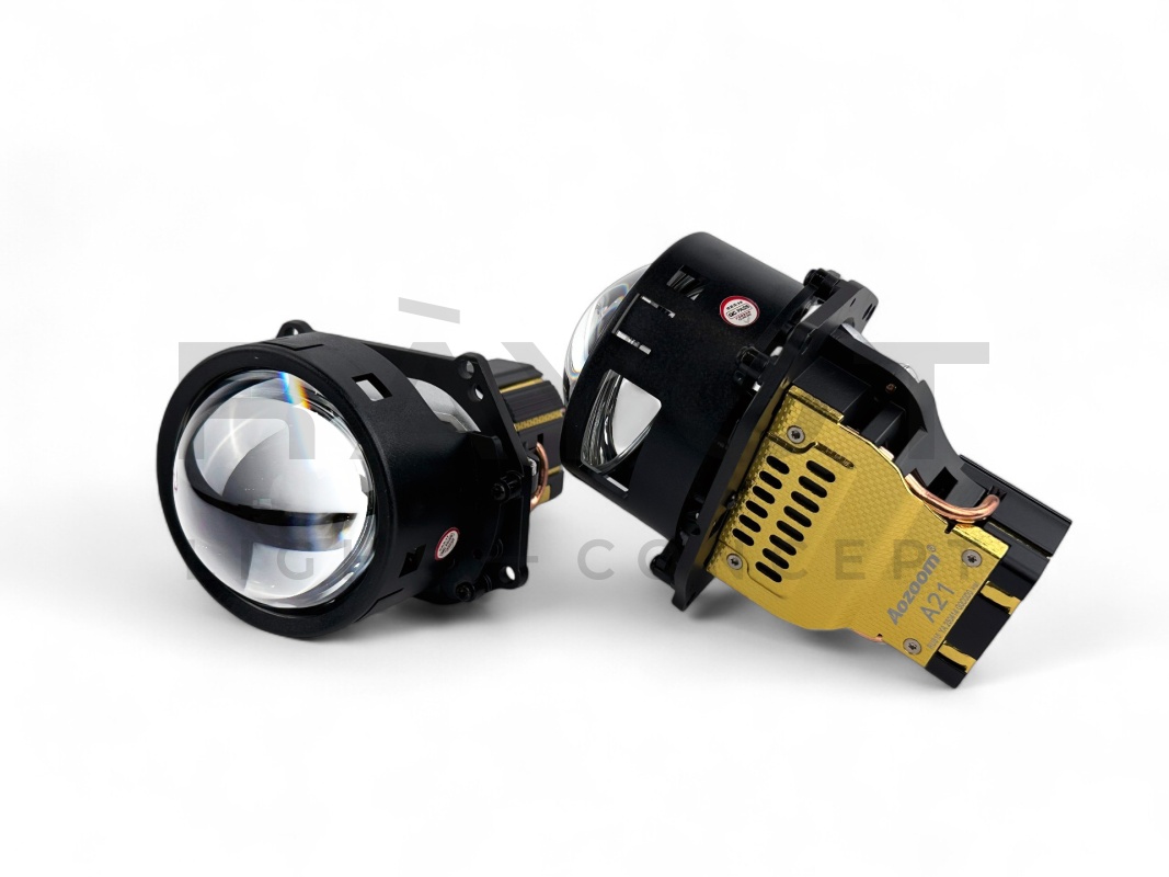 Светодиодные би-модули AOZOOM A21, 3.0", 12V, 5500K, 65/73w (комплект)