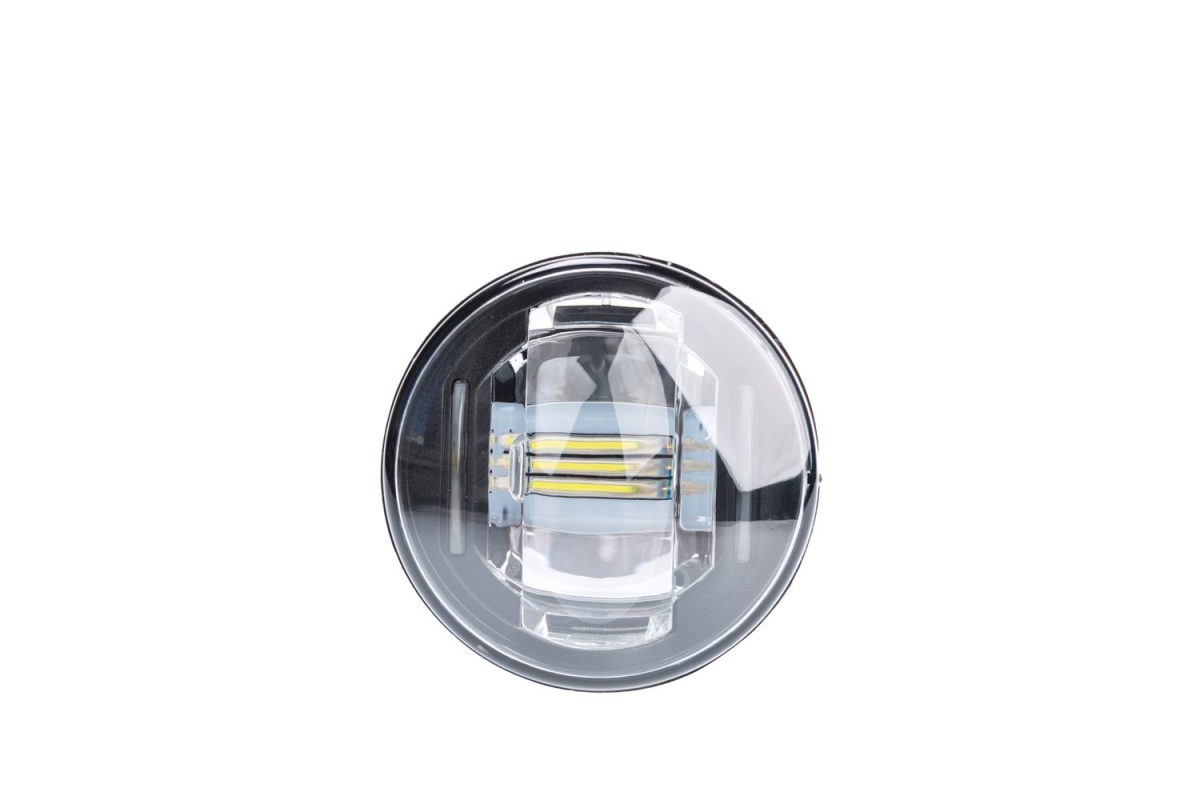 Светодиодная ПТФ Optima Fog Light 098 Nissan/Honda, 90мм, 7W/0.4W, 5500K, 12&ndash;24V ( DRL)