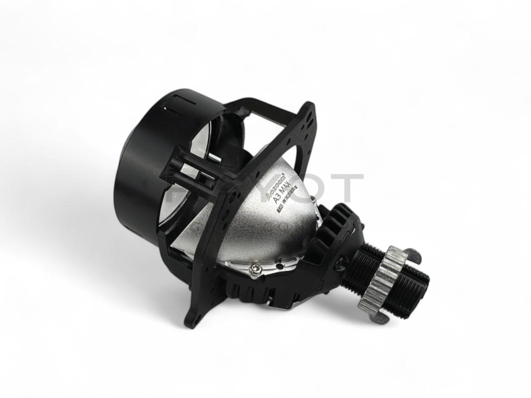 Линза Aozoom A3 Max 2024 New, 2.5", 12V, 49W/57W, 5500K, 4000/4300 лм &mdash; компактный корпус, высокая яркость, комплект 2 шт.