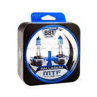 Галогенные лампы MTF Light PALLADIUM — 12В, 55Вт, яркий белый свет, комплект 881