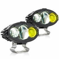 Светодиодные би-линзы Y03-01, универсальные, 12V, 55W/60W, 5500K, ~2500/3500 лм