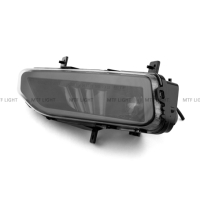 Фары противотуманные светодиодные автомобильные MTF Light NISSAN NEW, линза, 12В, 5000К, 8Вт, ЕСЕ R19, E4 компл.(black)