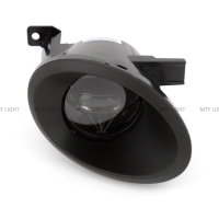 Фары противотуманные светодиодные автомобильные MTF Light VW / SEAT, линза, 12В, 5000К, 10Вт, ЕСЕ R19, E4 компл.