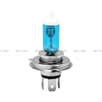 Галогенные лампы MTF Light TITANIUM — 12В, 55Вт, белый свет, комплект H4