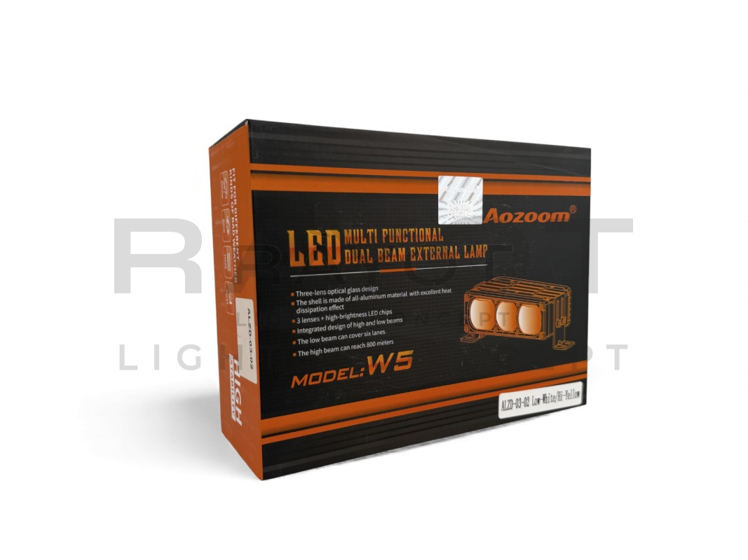 Светодиодные модули AOZOOM ALZD-03-02, 12V, 68/105W, 3000K/5500K (комплект)