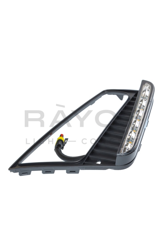 Противотуманная фара Hyundai Creta №725, с LED-ДХО, с проводкой, Комплект 2шт