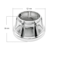 Маски MTF Light №105 — 3", хром, комплект 2 шт.