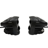 Светодиодные би-линзы YLOP-01 PRO, универсальные, 12V, 55W/65W, 5500K, ~2700/3700 лм