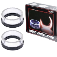 Ангельские глазки на линзу 2,5" белые