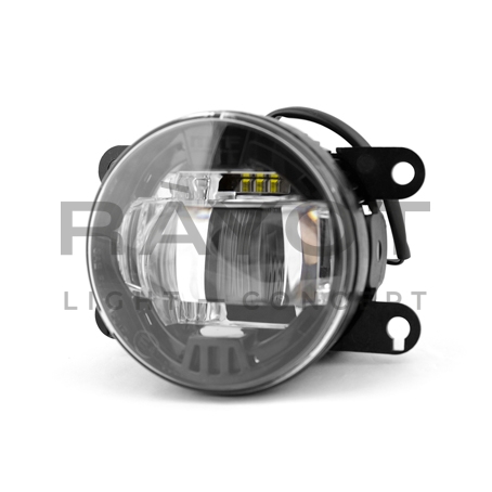 Фары противотуманные светодиодные MTF Light линза, 12В, 10Вт, ЕСЕ R19, E6, универс., компл.