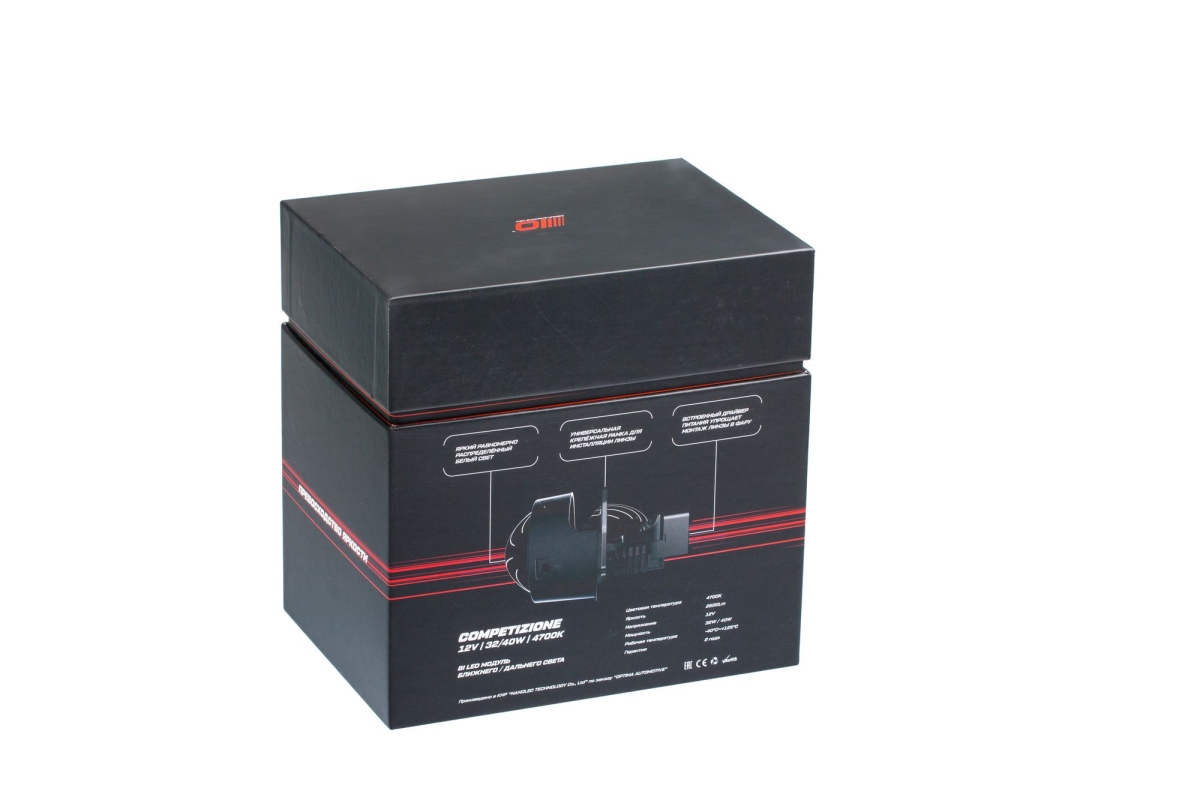 Светодиодная линза Optima Premium Bi‑LED Lens Competizione 3.0"