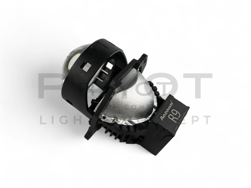 Светодиодные би-модули AOZOOM R9, 3.0", 12V, 5500K, 60/68w (комплект)