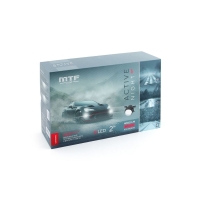 Светодиодные ПТФ линзы MTF Light серия ACTIVE NIGHT GT, 12В, птф/дал 35/40Вт, 5500К, 2",унив., 2шт.