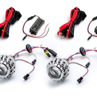 Би‑линза Optima MOTO TURBINE CCFL 2.0" под лампу H1