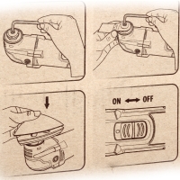 Электроинструмент вибрационный — для снятия герметика / чистки пазов, комплект Электроинструмент вибрационный — для снятия герметика / чистки пазов, комплект