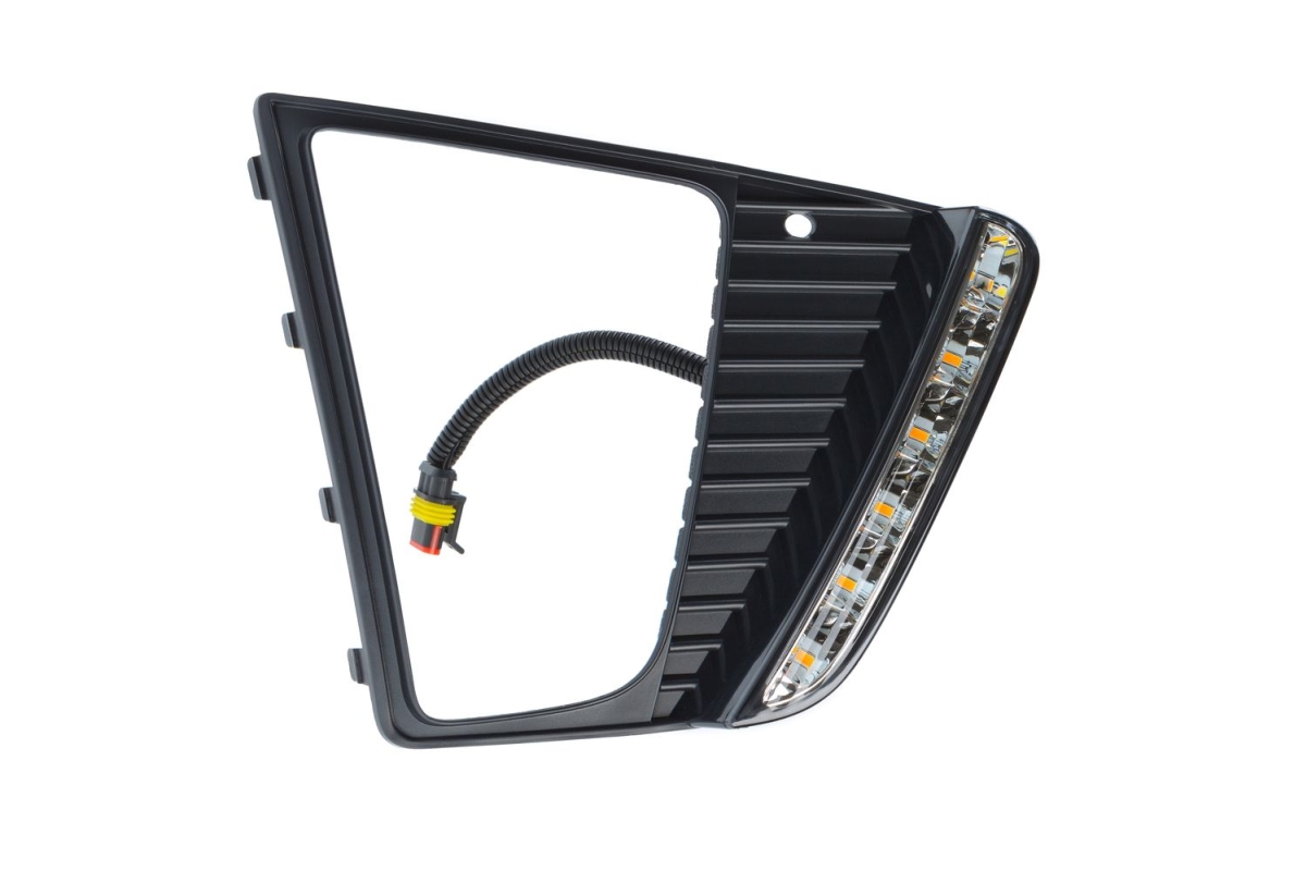 Светодиодная ПТФ Optima Fog Light 725 Hyundai Creta, с LED‑ДХО, 9W, 5500K, 12&ndash;24V (комплект 2 шт)