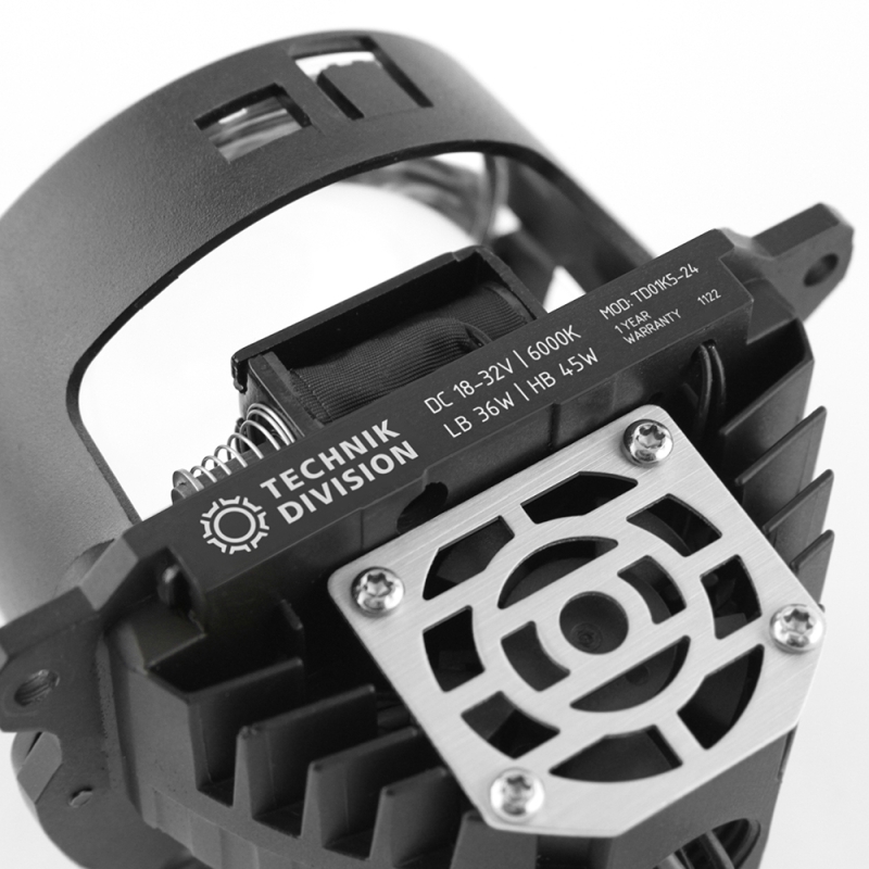 Светодиодные BiLED модули TECHNIK DIVISION, линзованные, бескорпусные, 24В, 45Вт, 6000К, 3 Светодиодные BiLED модули TECHNIK DIVISION, линзованные, бескорпусные, 24В, 45Вт, 6000К, 3", к-т.