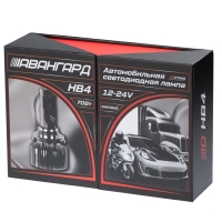 Светодиодная лампа Optima Premium LED АВАНГАРД HB4 5500K 6800Lm 12&ndash;24V 70W