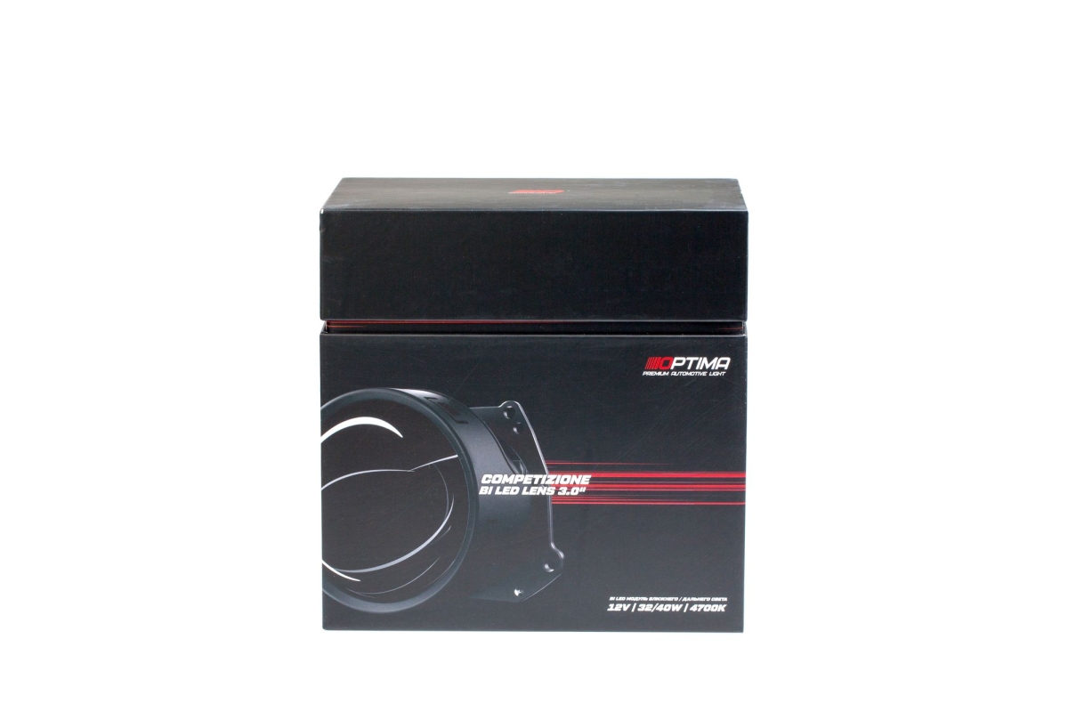 Светодиодная линза Optima Premium Bi‑LED Lens Competizione 3.0"