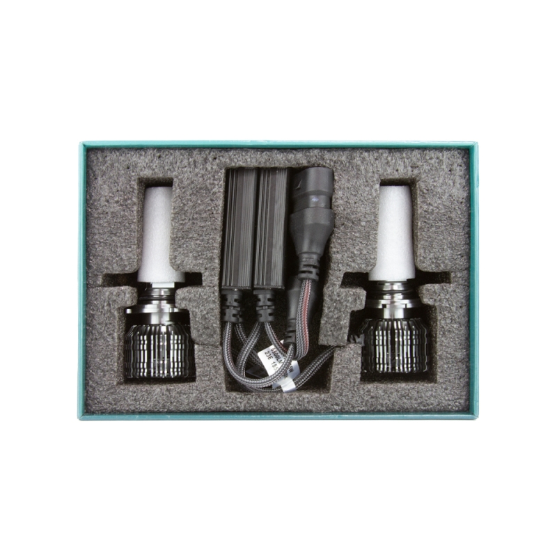 Светодиодные лампы MTF Light CYBER LIGHT PRO, HIR2 (9012), 6000K, 6500 лм, 65 Вт, комплект 2 шт.