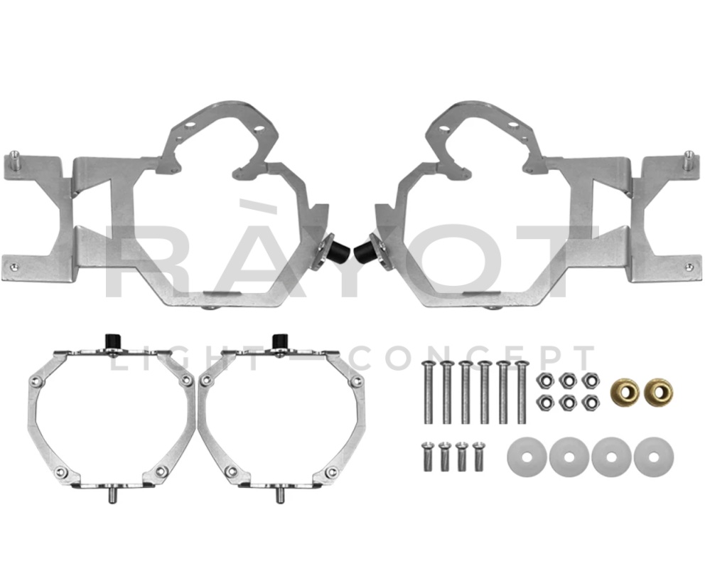 Переходные рамки для MERCEDES GLK X204 (2008-2012) AFS (Дорестайлинг) v.1