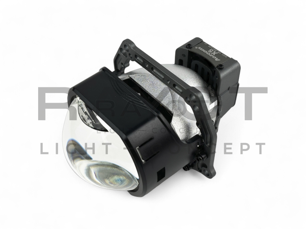 Светодиодные би-модули AOZOOM X5, 3.0", 12V, 5500K, 58/66w (комплект)