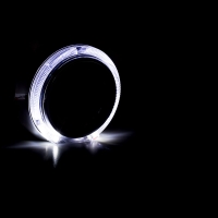 Бленда (маска) Optima GD102 3.0" для линзы с АГ CREE круглая (с чёрным кантом)