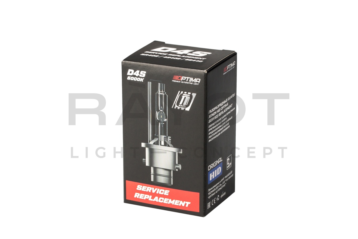 Ксеноновая лампа Service Replacement D4S, 6000K