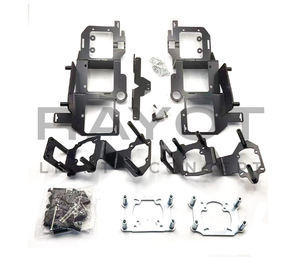 Переходные рамки для TOYOTA Prado LC250 (2023-2025) LED Линзы (Constructor)
