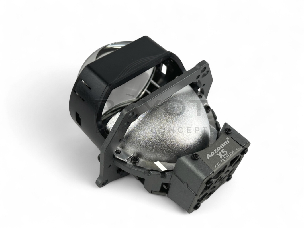 Линза Aozoom X5 2025, 3.0", 12V, 58W/64W, 5500K, 4900/5300 лм