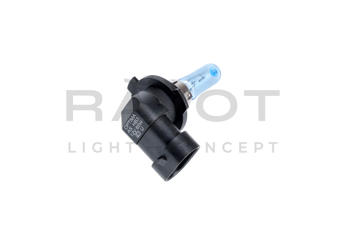 Галогенные лампы Optima Astero HB3 +80% White 5000K, 12V, 65W