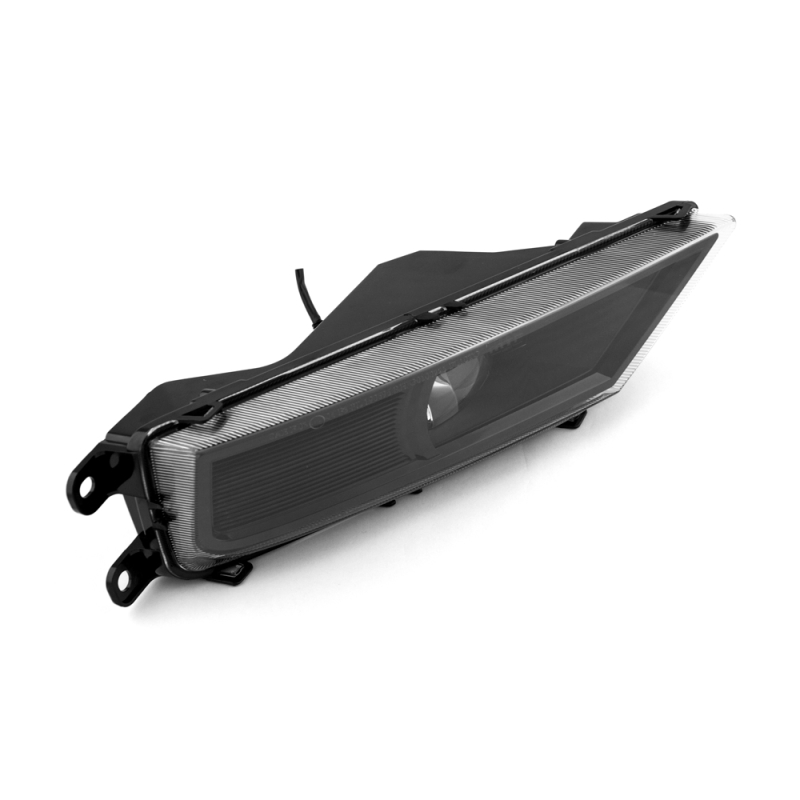 Фары противотуманные светодиодные автомобильные MTF Light VW TIGUAN NEW, линза, 12В, 5000К, 8Вт, ЕСЕ R19, E4 компл. (black)