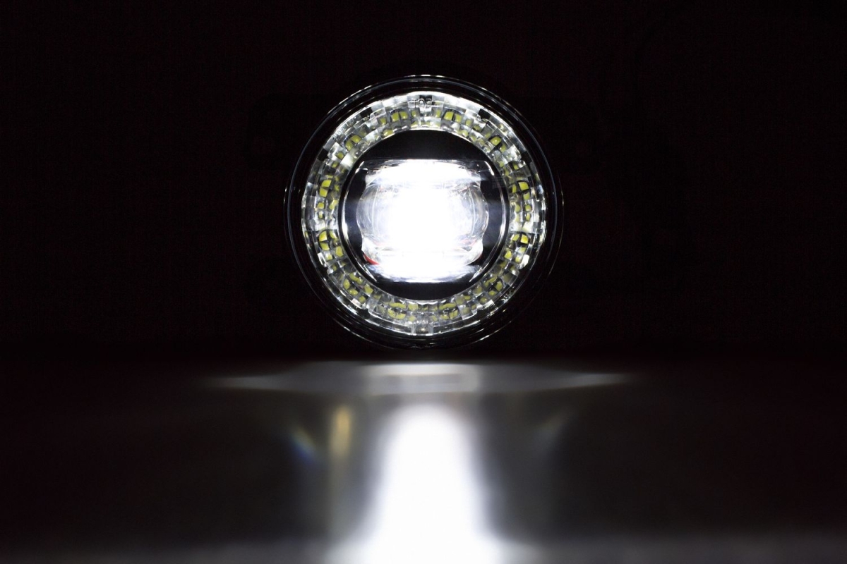Светодиодная ПТФ Optima Fog Light 675 Jeep/Dodge, 100мм, 6W, 5500K, 12&ndash;24V