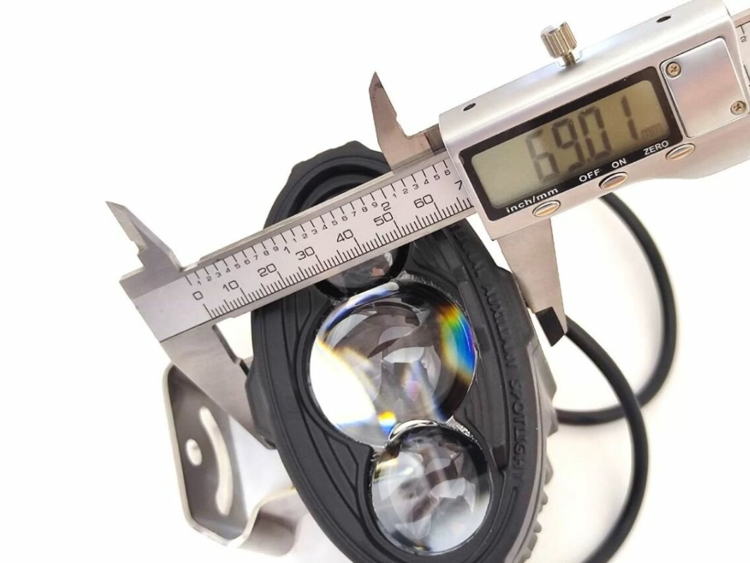 Светодиодные би-линзы Y03-01, универсальные, 12V, 55W/60W, 5500K, ~2500/3500 лм