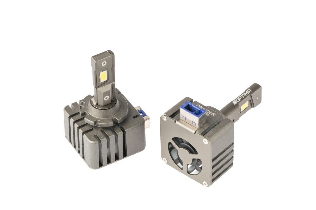 Светодиодная лампа Optima LED Service Replacement D8S 5000K +50% Light &mdash; комплект 2 шт.
