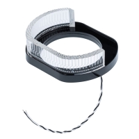 Ангельские глазки на линзу 3,0" белые, форма L