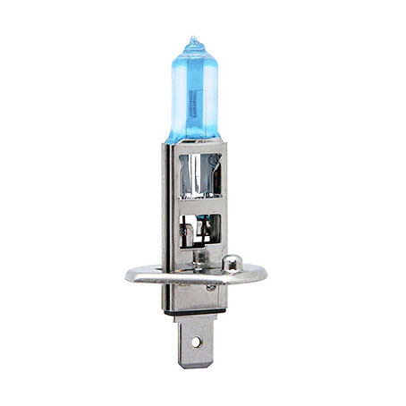 Галогенные лампы MTF Light PALLADIUM H1 &mdash; 12В, 55Вт, яркий белый свет, комплект