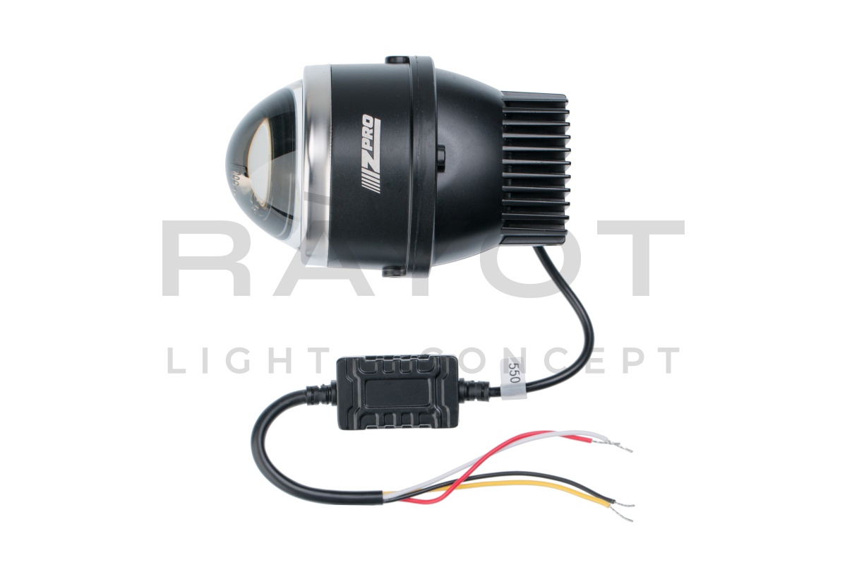 Светодиодные линзы противотуманного света Optima LED FOG Lens Z-PRO 3,0", 5000K, (Комплект 2шт)