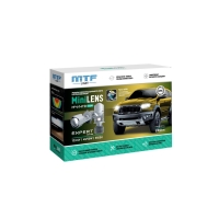 Светодиодные линзы MTF LIGHT серии MiniLENS EXPERT H4/H19, 12/24V, 40/50W, 5500K, 5000LM, к-т 2шт.