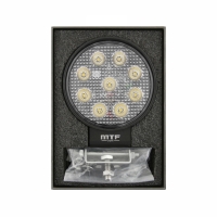 Фонарь светодиодный MTF LIGHT дополнительного освещения 12-60В, 27Вт, 3500лм, 6000К, круглый, шт. Фонарь светодиодный MTF LIGHT дополнительного освещения 12-60В, 27Вт, 3500лм, 6000К, круглый, шт.
