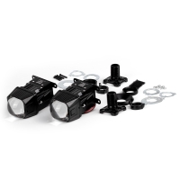 Светодиодные модули ближнего/дальнего света MTF Light серия WIDE BEAM mini, 12В, 45/49Вт, 5500К, 1.5", 2шт.