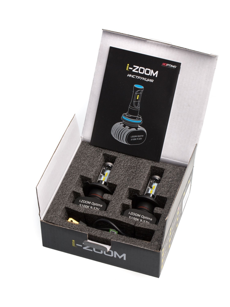 Светодиодная лампа Optima LED i-ZOOM H4 5000K CAN BUS