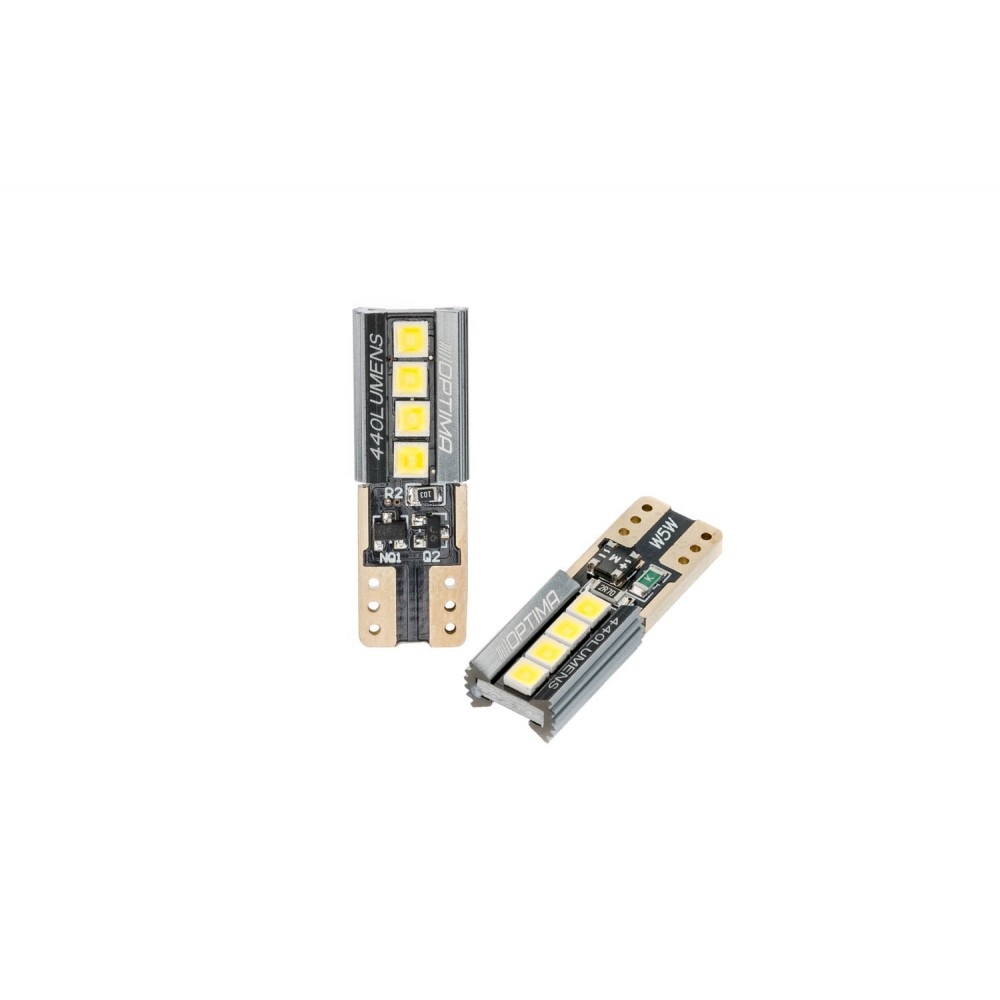 Светодиодная лампа Optima Premium W5W (T10), 12V, 1W, 5000K, 80Lm