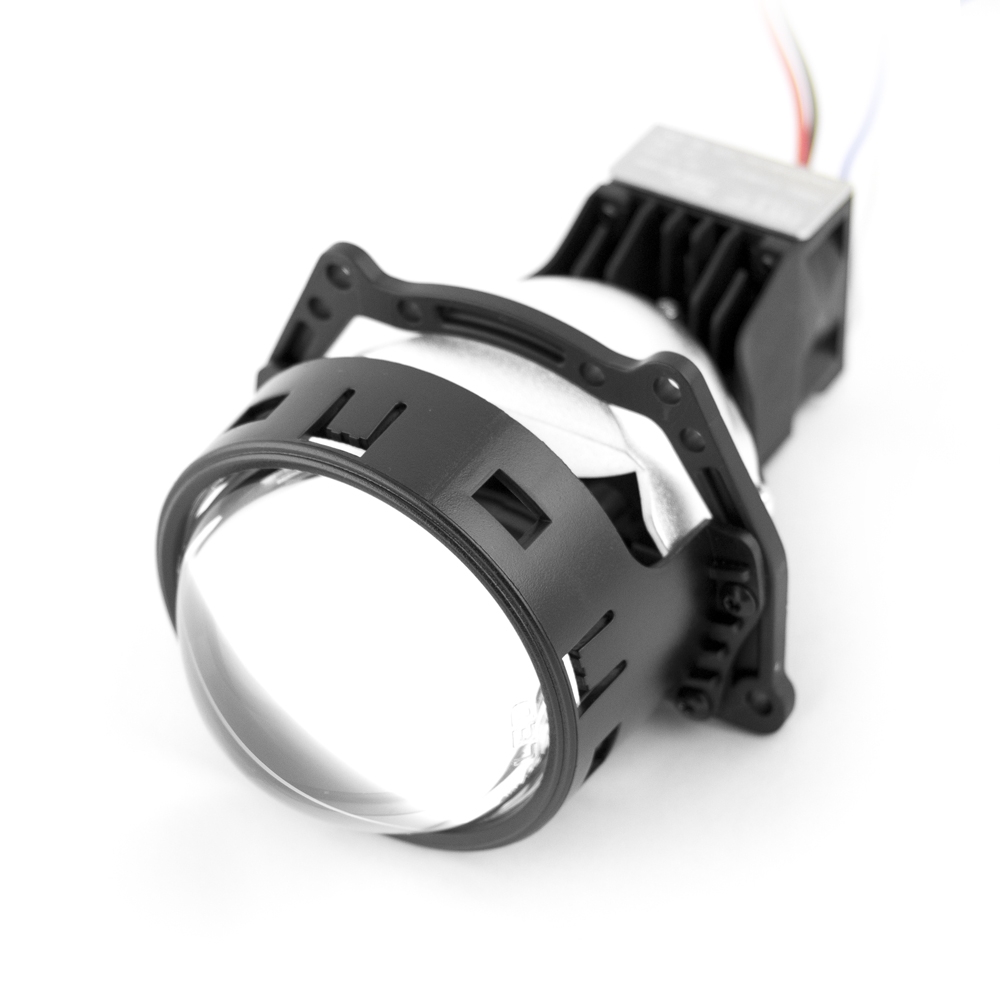 Лазерные модули ближнего/дальнего света MTF Light LASER JET, линзованные, бескорпусные, 12В, 48/60ВТ, 6000К, 3 дюйма, компл. 2шт.