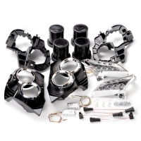 Установочный комплект MTF Light для Bi-LED линз — Toyota Prado 2014–2016, белая и жёлтая подсветка, комплект Установочный комплект MTF Light для Bi-LED линз — Toyota Prado 2014–2016, белая и жёлтая подсветка, комплект