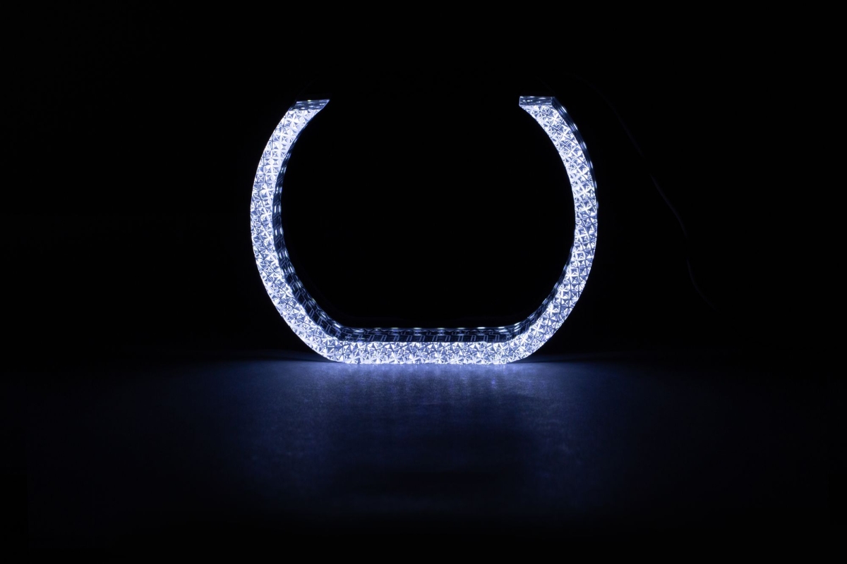 Ангельские глазки на линзу 3,0" белые, форма U