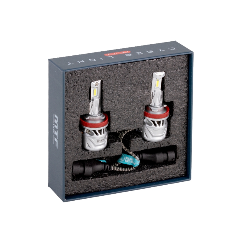 Светодиодные лампы H11, MTF Light, CYBER LIGHT MINI, 12V, 45W, 3750lm, 6000K, кулер Светодиодные лампы H11, MTF Light, CYBER LIGHT MINI, 12V, 45W, 3750lm, 6000K, кулер