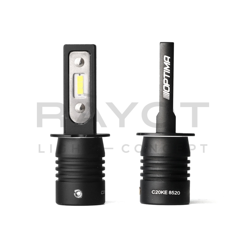 Светодиодные лампы Optima LED QVANT H3,12-24V, 2 лампы