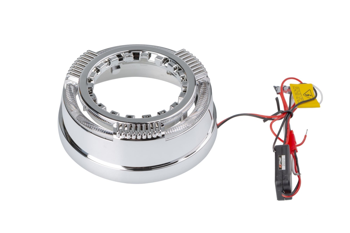 Бленда (маска) Optima GD146 CREE 3.0" для линзы с АГ CREE круглая (хром)
