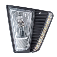Светодиодная ПТФ Optima Fog Light 725 Hyundai Creta, с LED‑ДХО, 9W, 5500K, 12&ndash;24V (комплект 2 шт)